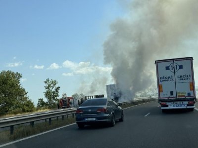 Шофьор на камион пострада при катастрофа близо до граничния пункт „Лесово“