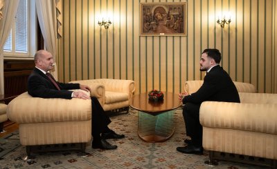 Президентът си побъбри с Карлос Насар за проблемите пред българския спорт