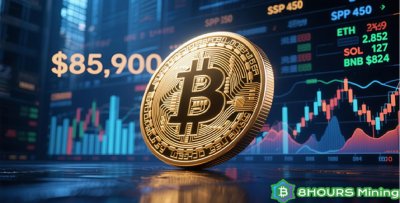 Въпреки срива на биткойн, 8HOURS Mining поддържаше дневна доходност от $4 275, превръщайки се във фокус на вниманието на индустрията срещу тенденцията