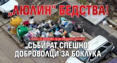 „Люлин“ бедства! Събират спешно доброволци за боклука
