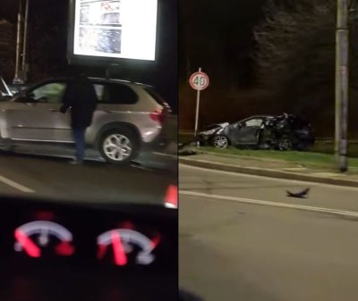 Двама пострадаха тежко при катастрофа на "Цариградско шосе" в София 