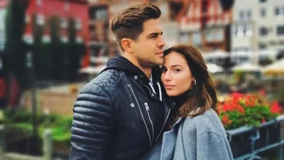 Актьорът Иво Аръков любимата му Габи и малкият им син