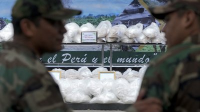 3 тона кокаин залови Перу, наркотикът е бил предназначен за Белгия