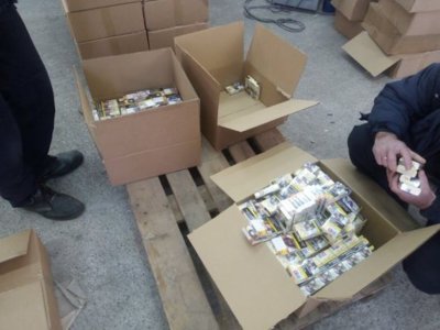 Над 9000 кутии цигари без бандерол са задържани на Дунав мост 2