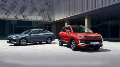 Представянето на два нови модела Москвич пред членовете на борда