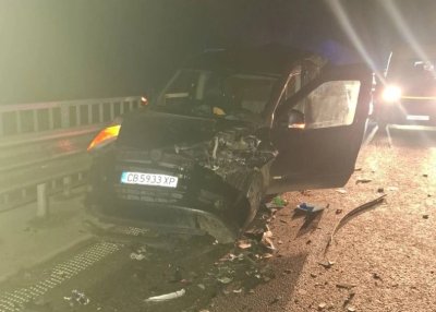 Към 19 10 е настъпил пътен инцидент на автомагистрала Хемус