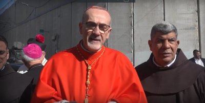 Коледните празненства в Светите земи започнаха тази сутрин с традиционната