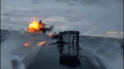 Дронове на Службата за сигурност на Украйна СБУ за първи