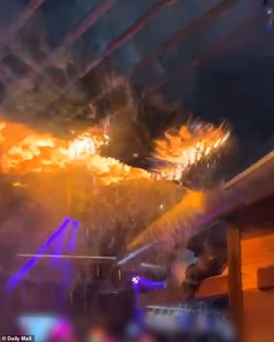 Ново разтърсващо видео от изгорелия бар в Швейцария показва как