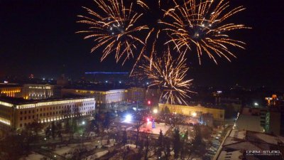 В новогодишната нощ ще бъде студено и ветровито