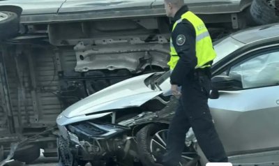 Тежка катастрофа е станала на АМ Тракия в посока София