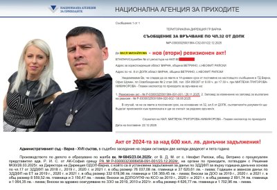 АП издирва жената на депутата Ивелин Михайлов от Величие за