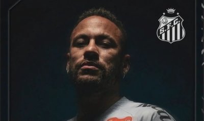 Неймар преподписа със Сантос