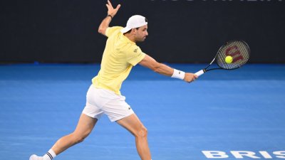 Ранен крах за Григор в Бризбън