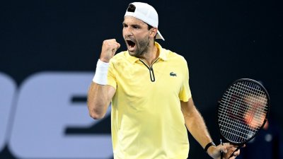 Първата ракета на България в мъжкия тенис Григор Димитров изкачи