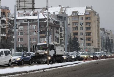 Заради непочистения сняг: 30 катастрофи станаха в София