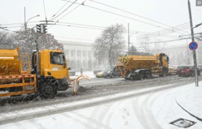 160 снегорина в София ловят снежинките във въздуха