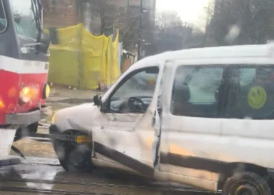 Катастрофа на бул. "Константин Величков" в София, има задръстване