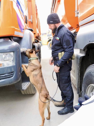 Кучето Орка ще открива фалшиви банкноти в България (СНИМКИ)