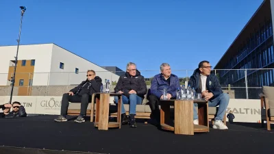 Един от собствениците на Лудогорец Кирил Домусчиев пристигна в Белек