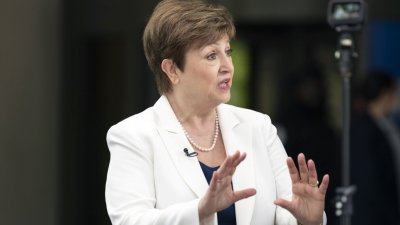 Изпълнителният директор на Международния валутен фонд МВФ Кристалина Георгиева снощи