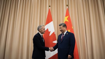 Канадският премиер на знакова визита в Китай