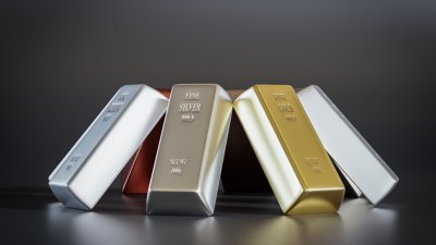 Златото и среброто достигнаха рекордни нива докато повечето фондови пазари