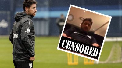 Малага отстрани треньора си заради секс скандал