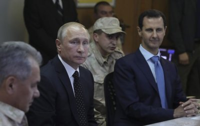 Путин разговаря с Асад в Сирия