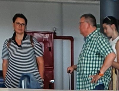 Ани Салич с годежен пръстен от Сотир Цацаров