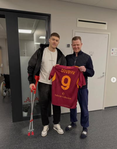 Рома остава без Довбик за три месеца