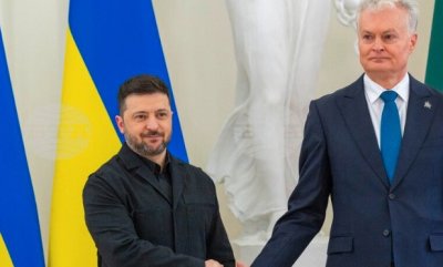 Зеленски обсъди с литовския президент подкрепа за енергийната инфраструктура на Украйна 
