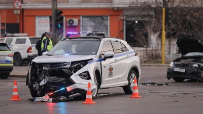 Катастрофа между два автомобила – служебен джип на Столична община