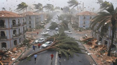 Бурята &bdquo;Кристин&ldquo; остави над 800 000 души без ток в Португалия