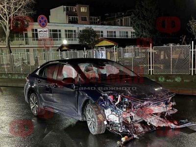 Замесиха общински съветник от Поморие в катастрофа