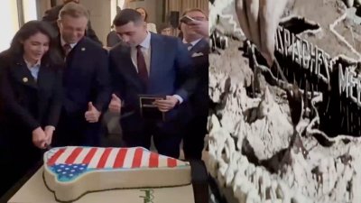 Членове на Републиканската партия в САЩ хапнаха торта под формата