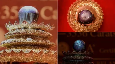 Сапфир за 300 млн. долара стана най-големият в света