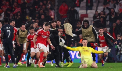 Бенфика увековечи геройството на вратаря Трубин