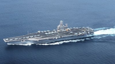 Американските военни унищожиха ирански ударен дрон наближил агресивно самолетоносача Ейбрахам