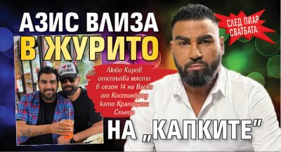 Азис е новият член в журито на шоуто Като две