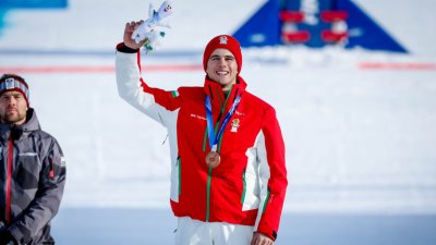 Бронзовият медалист от олимпийските игри в Милано Кортина Тервел Замфиров