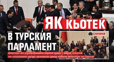 Як кьотек в турския парламент (ФОТО)