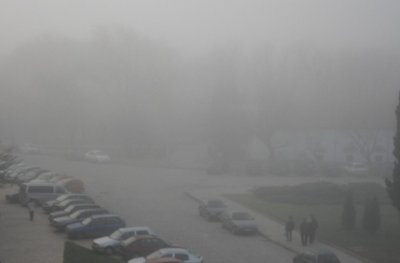 Сливен потъна в мъгла