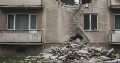 Срутиха се 4 тераси от блок в Силистра