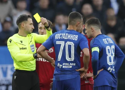 Съдия №1 свири ЦСКА 1948 - Левски в Бистрица