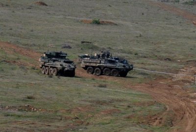 Първите 5 бойни бронирани машини &bdquo;Страйкър&ldquo; пристигнаха у нас