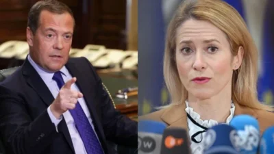 Медведев нарече Кая Калас "русокос плъх"