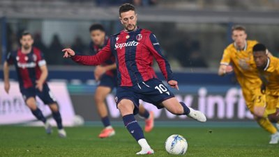 Дузпа остави трите точки в Болоня