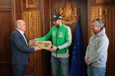 Кметът на Банско прие Радо Янков