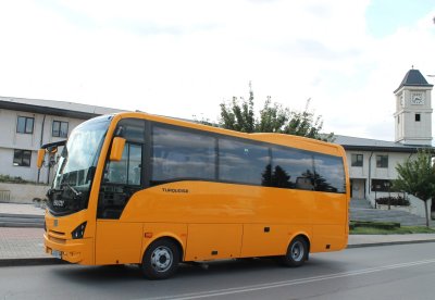 Ученически бус катастрофира в столичния квартал &bdquo;Драгалевци"